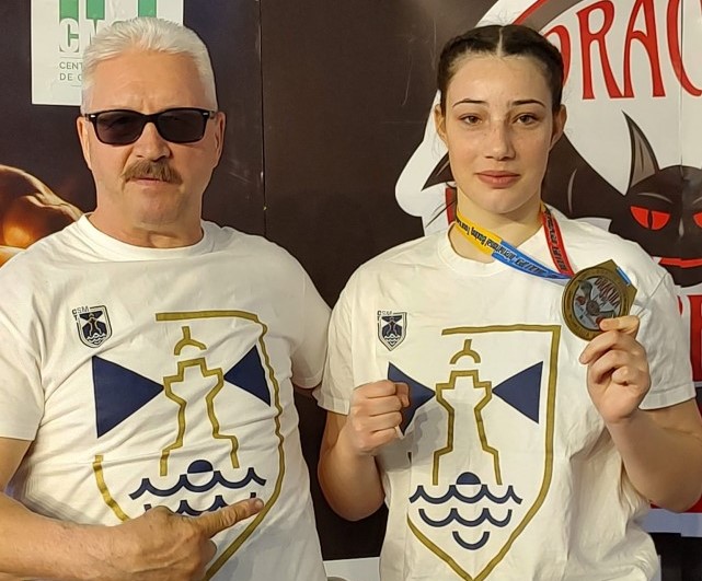 Amalia Niță, de trei ori campioană europeană la box! Constănțeanca și-a apărat pentru a doua oară titlul continental la tineret
