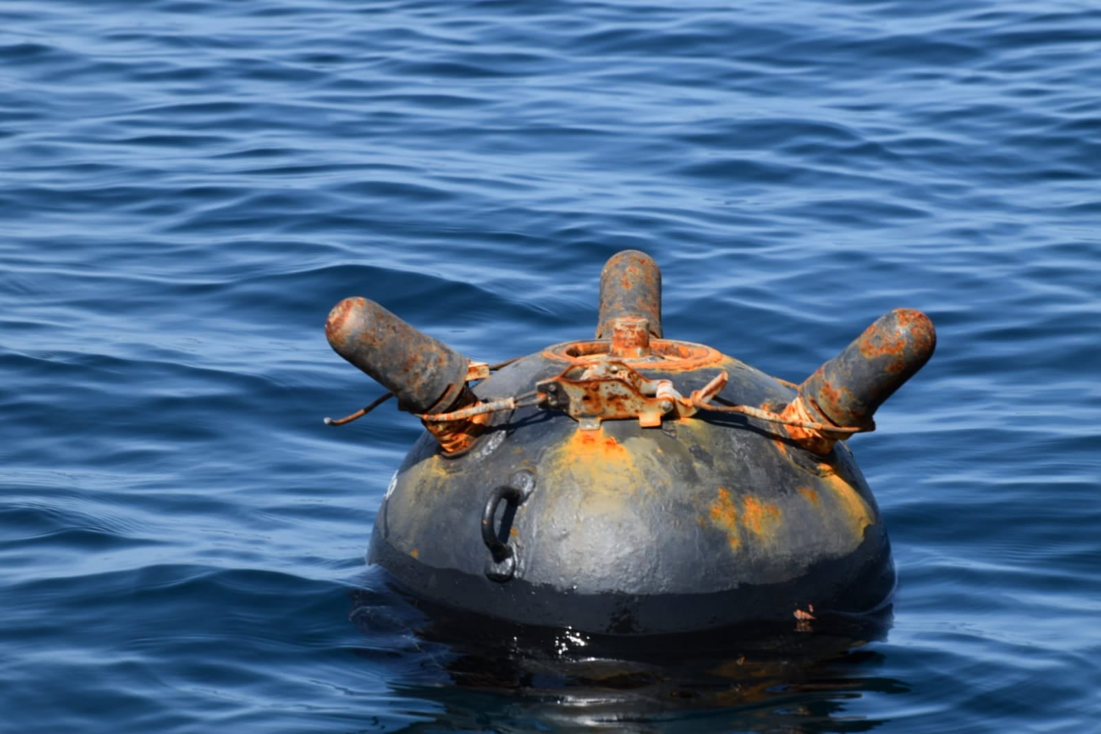 Mină marină descoperită în apropiere de Capu Midia