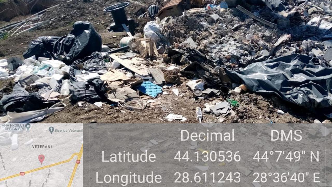 (FOTO) Dezvoltatorul unui proiect imobiliar din zona cartierului Veterani, amendat cu 60.000 de Garda de Mediu Constanța